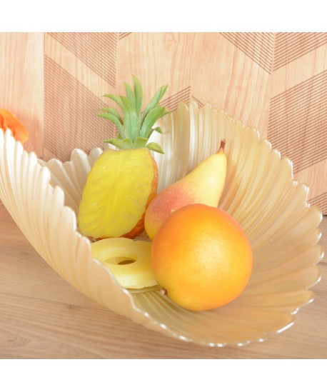 Coupe décorative vanille 43x25cm