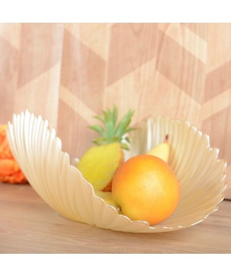 Coupe décorative vanille 43x25cm