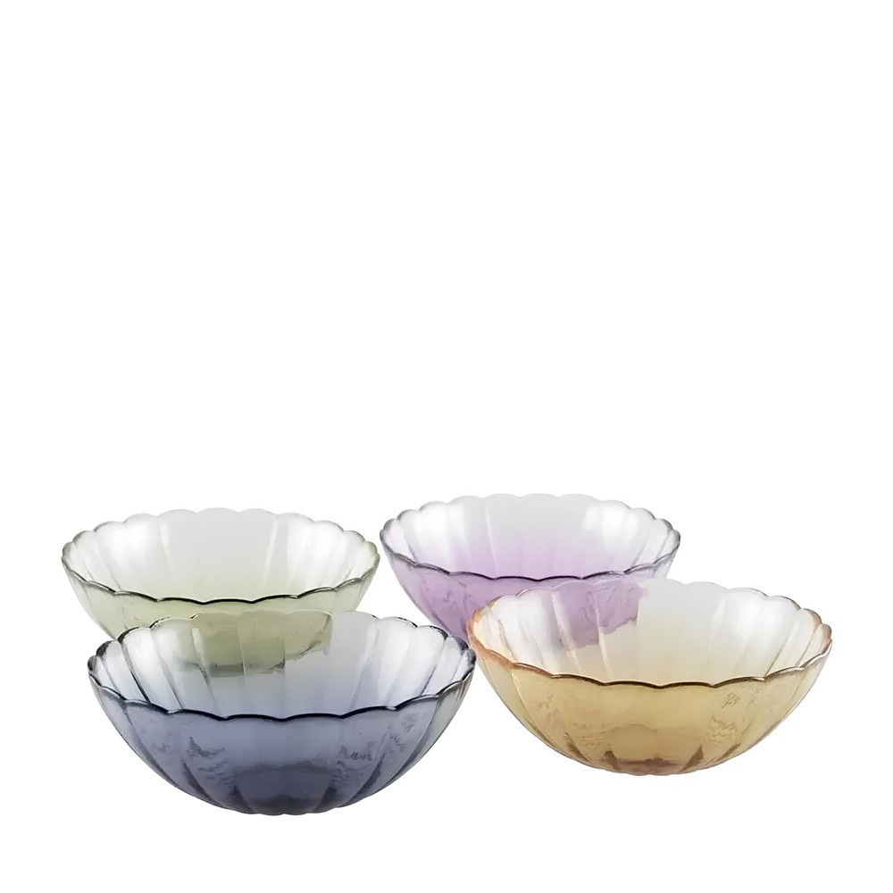 Bols multicolore - lot de 4