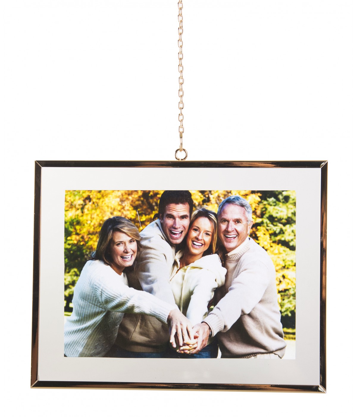 Chain frame to hang 13x18