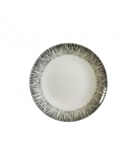 Assiette à dessert kaki 20cm