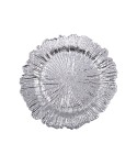 Silver flower placemat