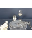 Silver ball placemat