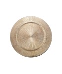 Dessous d'assiette terra doré