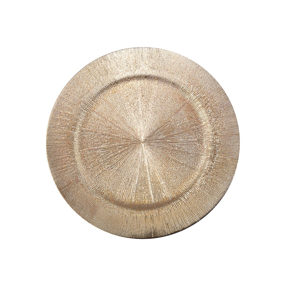 Dessous d'assiette terra doré