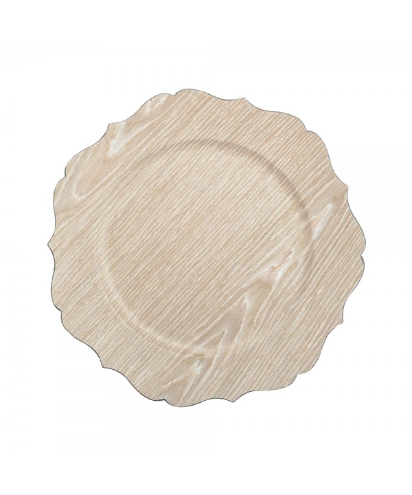 Wood grain placemat
