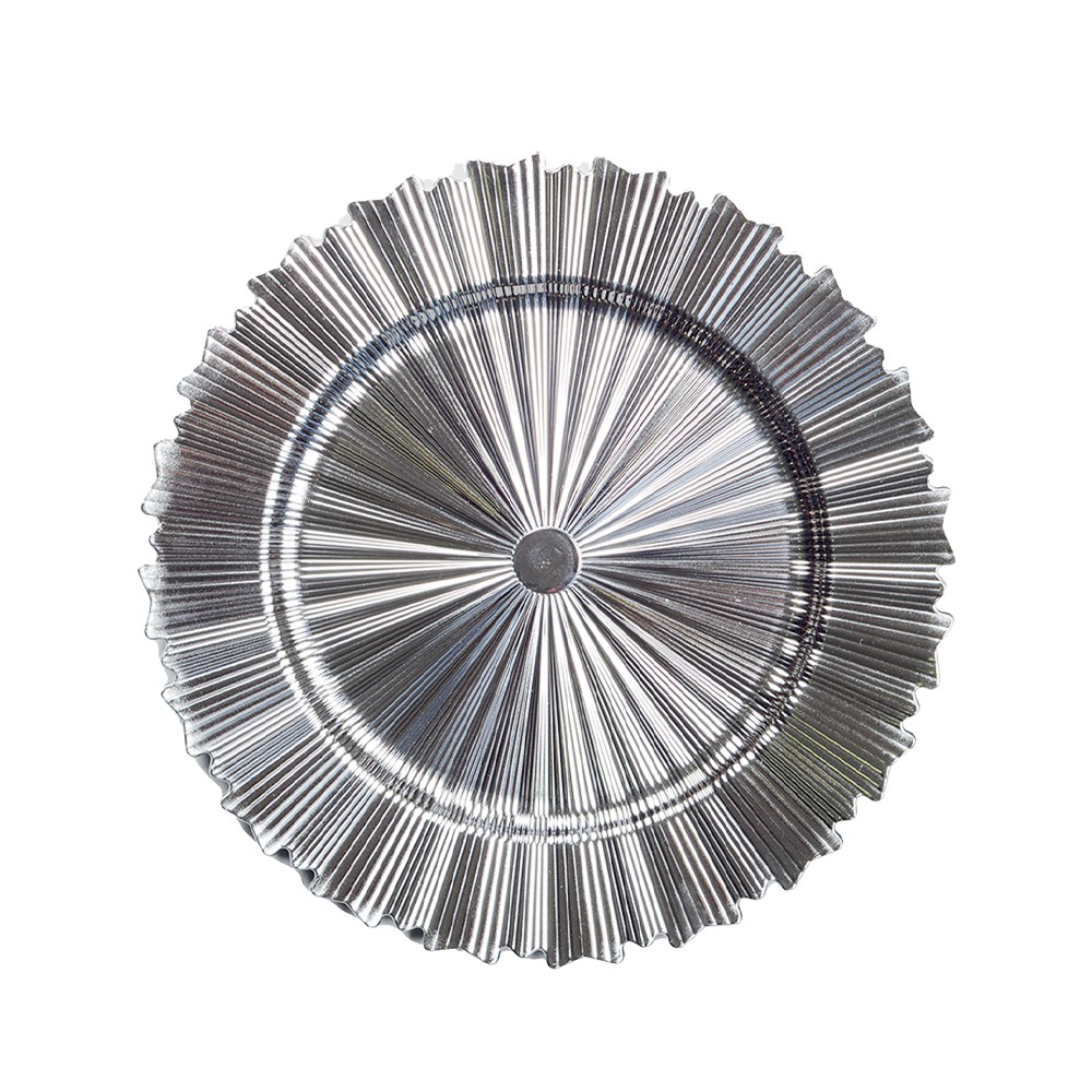 Dessous d'assiette filet argent brillant