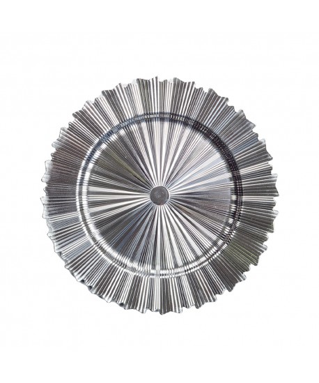 Dessous d'assiette filet argent brillant