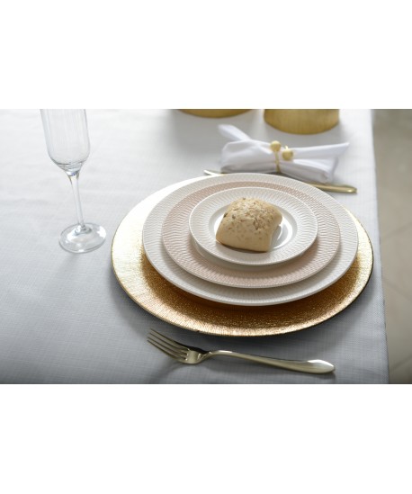 Dessous d'assiette terra doré