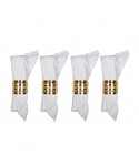 Hag sameah gold napkin rings - set of 4