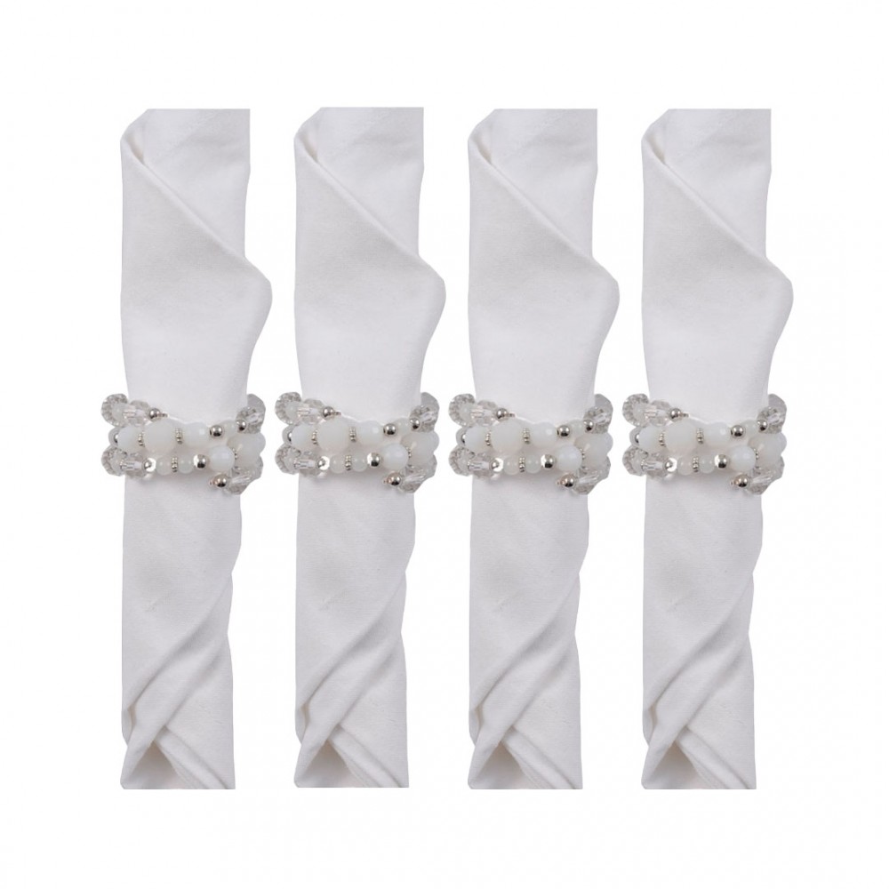 Bracelet napkin rings - set of 4