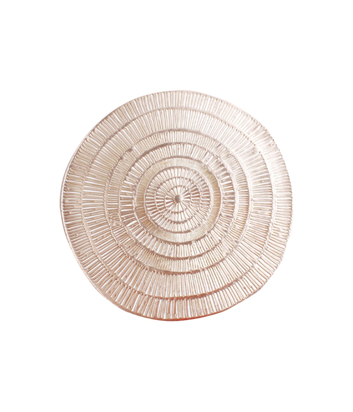 Dessous d'assiette doré