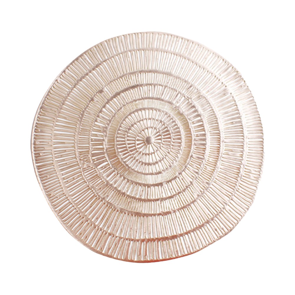 Dessous d'assiette doré