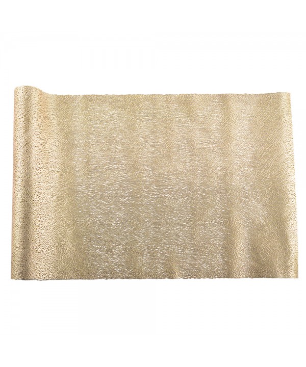 Golden table runner
