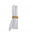 Braided napkin rings - set of 4