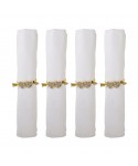 Heart napkin rings - set of 4