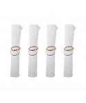 3-band napkin rings - set of 4