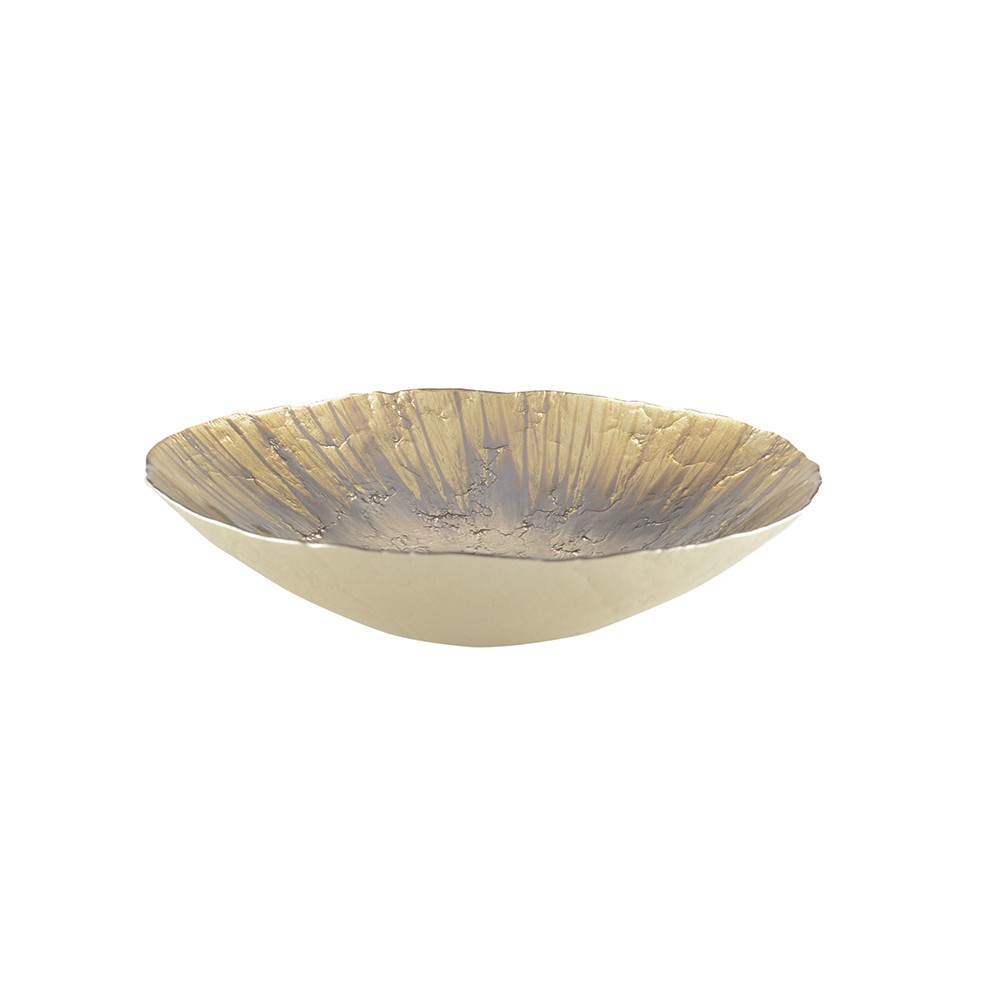 Antique gold decorative bowl small size 32cm