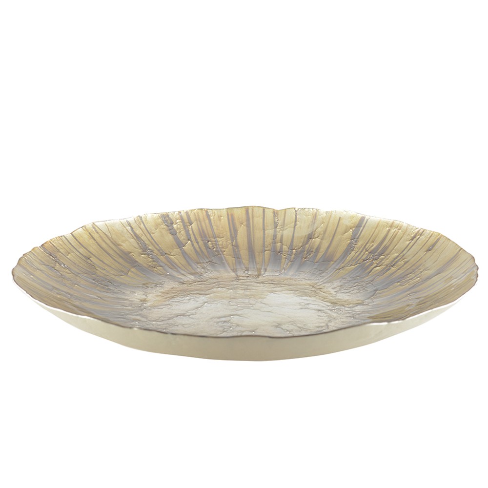 Antique gold decorative bowl large size 50cm