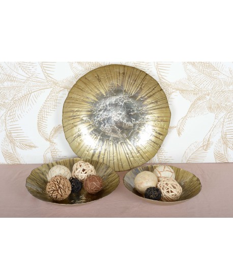 Antique gold decorative bowl small size 32cm