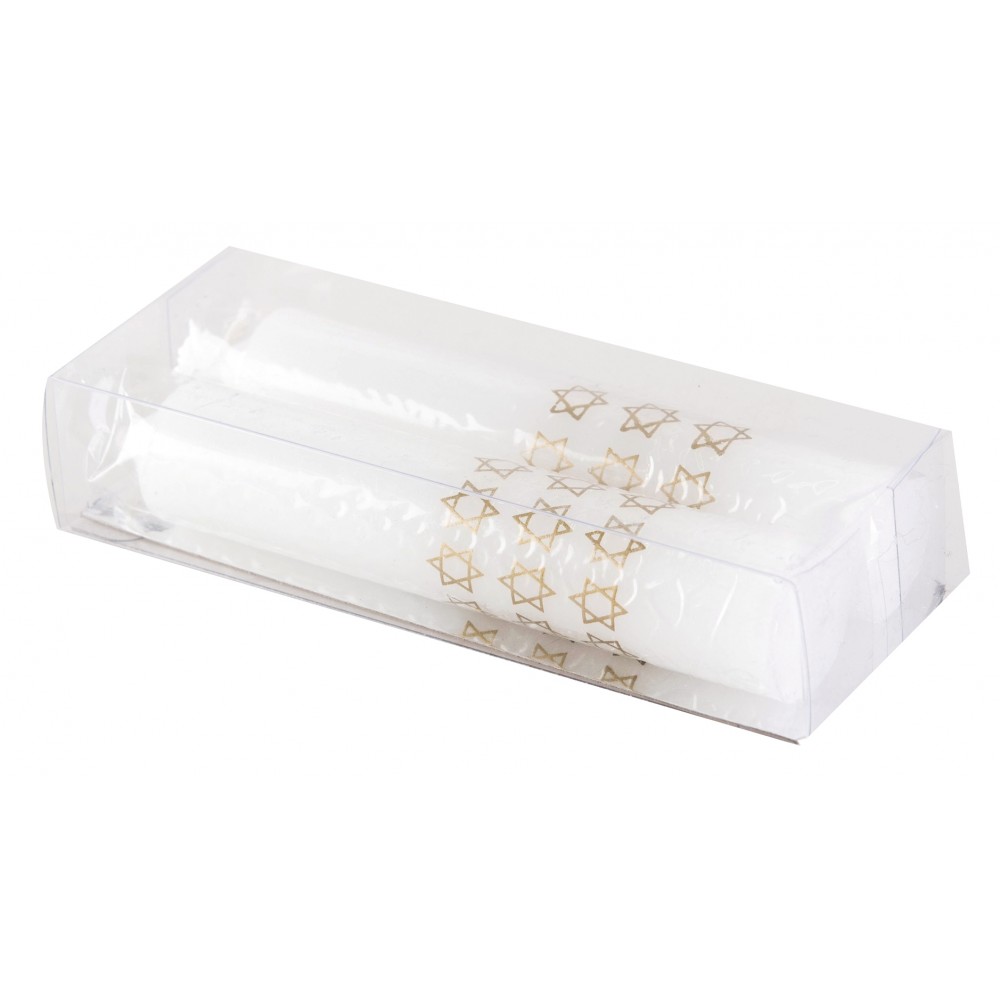 Mini bougies maguen doré - lot de 2