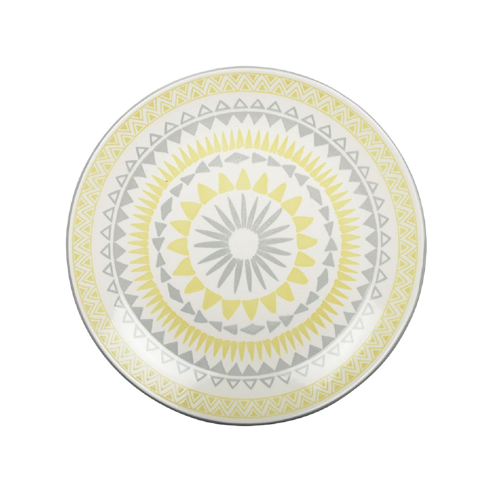 Yellow dinner plate - Coachella