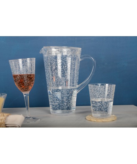 Pichet acrylique bulle