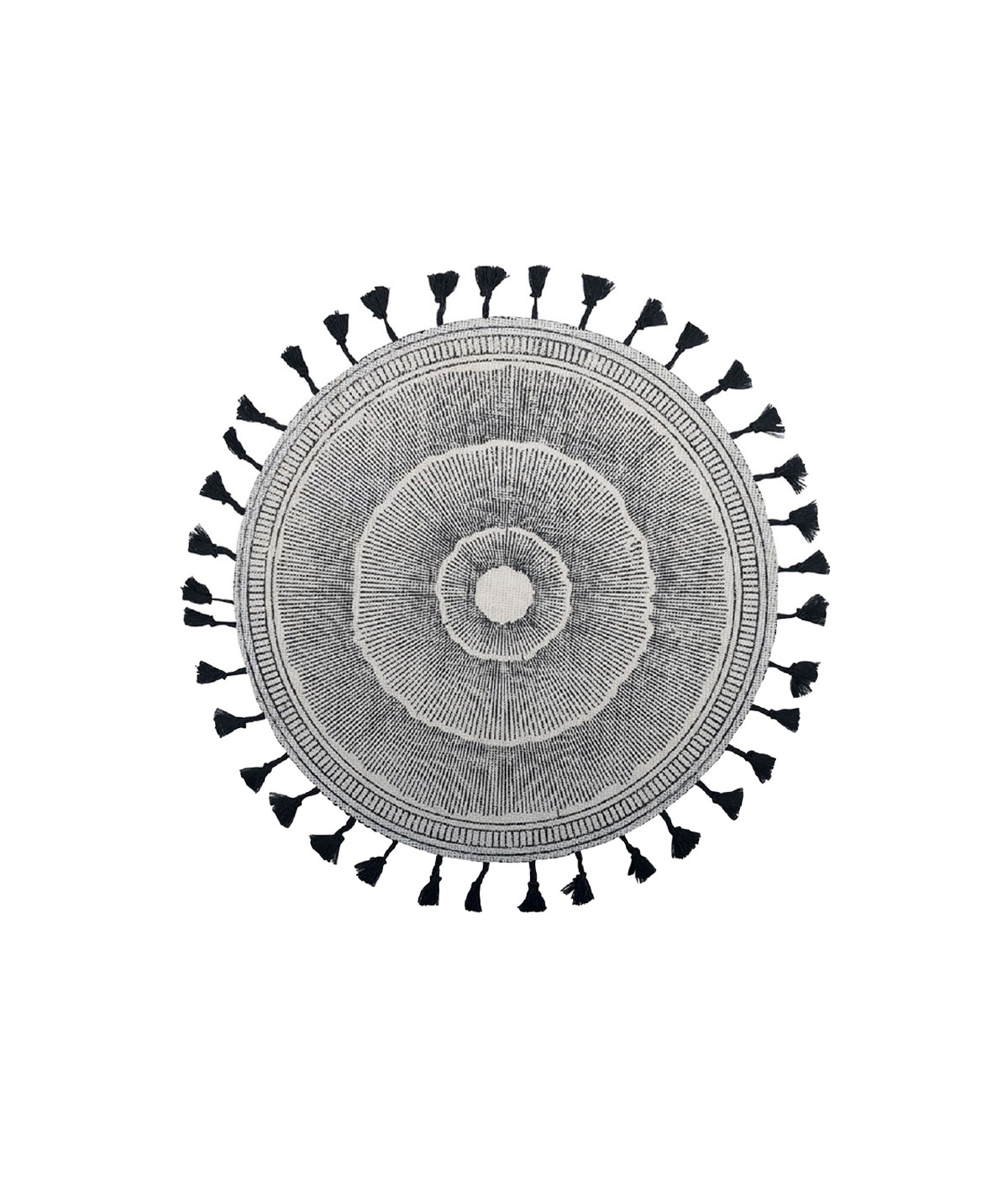 Black Aztec placemat