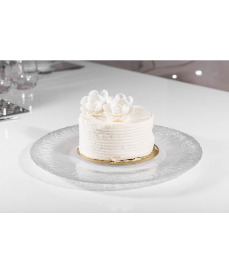 Assiette de présentation degrade glitter