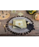 Black Aztec placemat