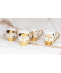 Golden Savane mugs - set of 4