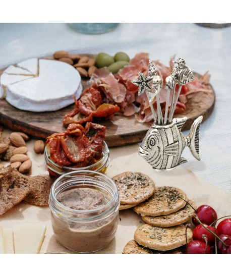 Piques apéritif poissons 6 pièces