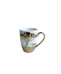 Golden Savane mugs - set of 4