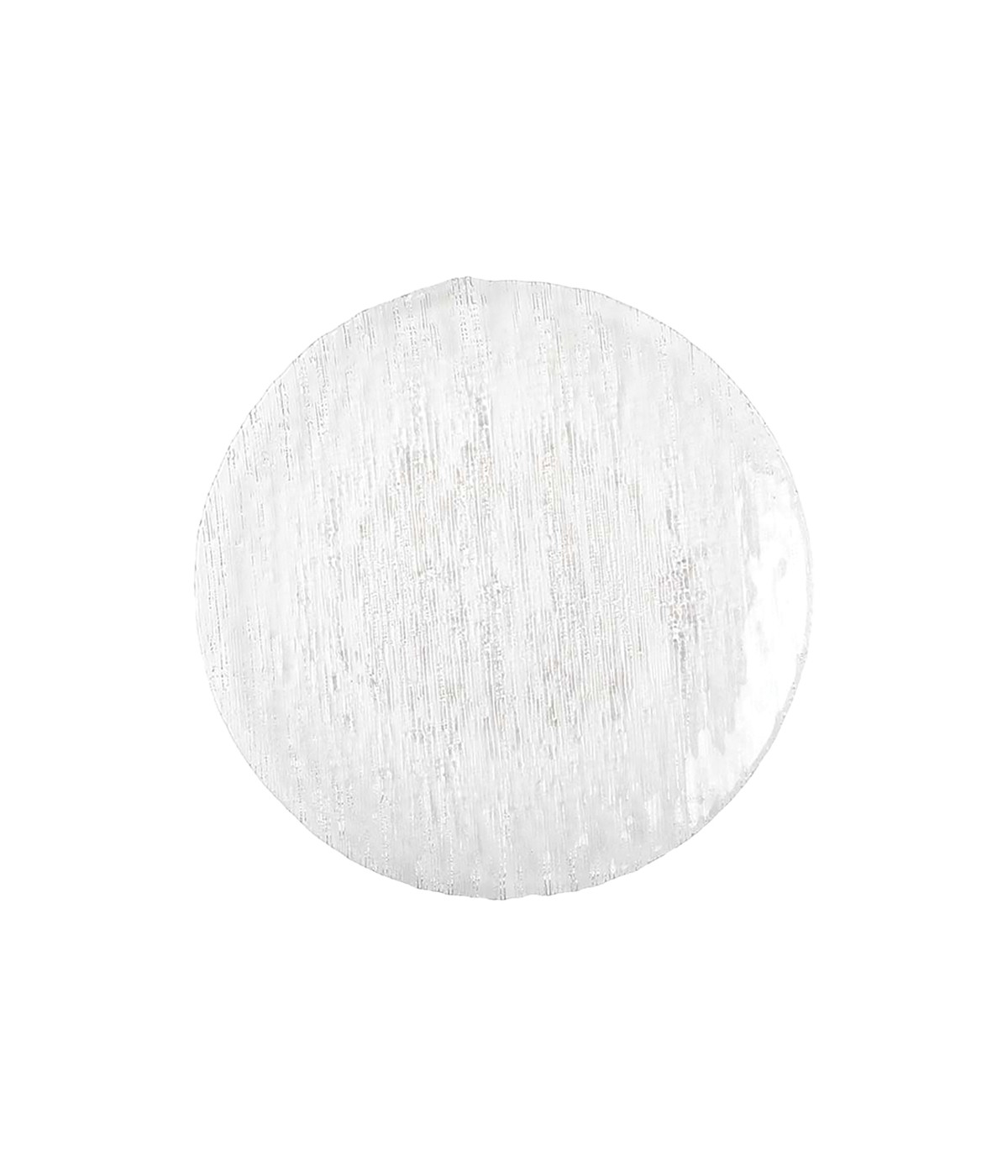 Assiette plate transparente 28cm