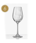 Waterfall 350ml wine glasses - set of 6