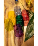 Verres à eau 6 couleurs 300ml - lot de 6