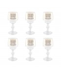Gold Kemi 90ml kiddush glass - set of 6