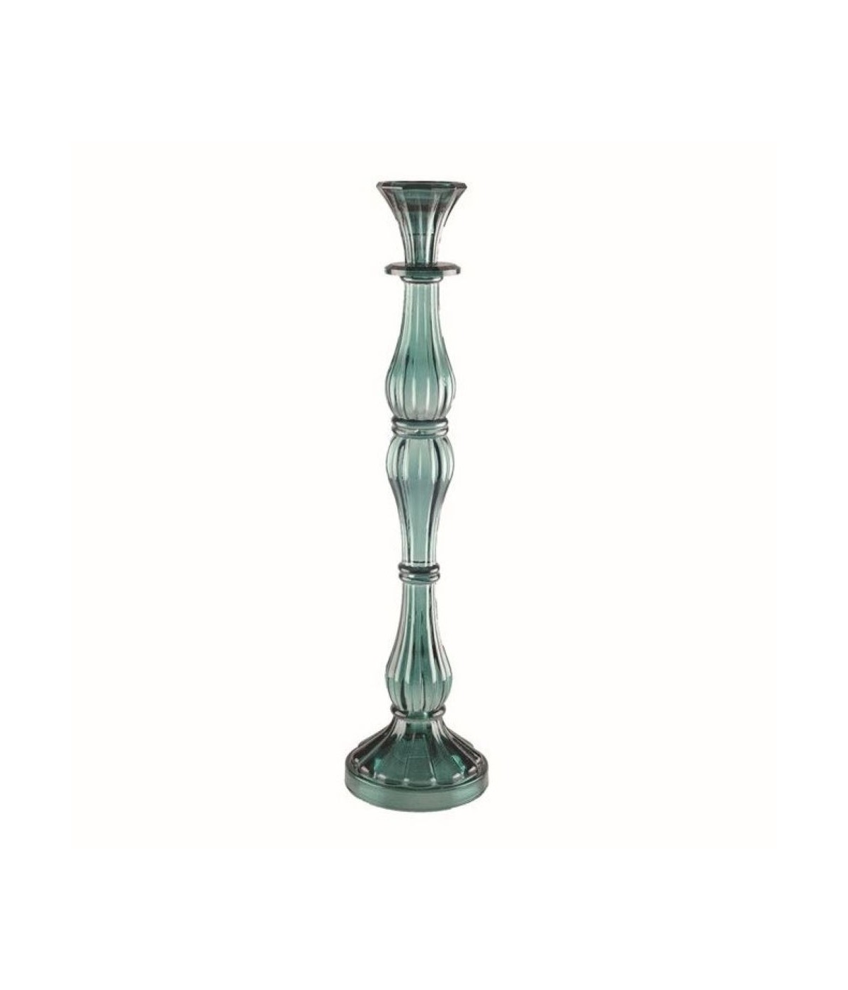 Chandelier turquoise grand modèle h41cm