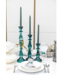Chandelier turquoise grand modèle h41cm