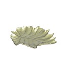 Green leaf bowl 23x28x3.5cm