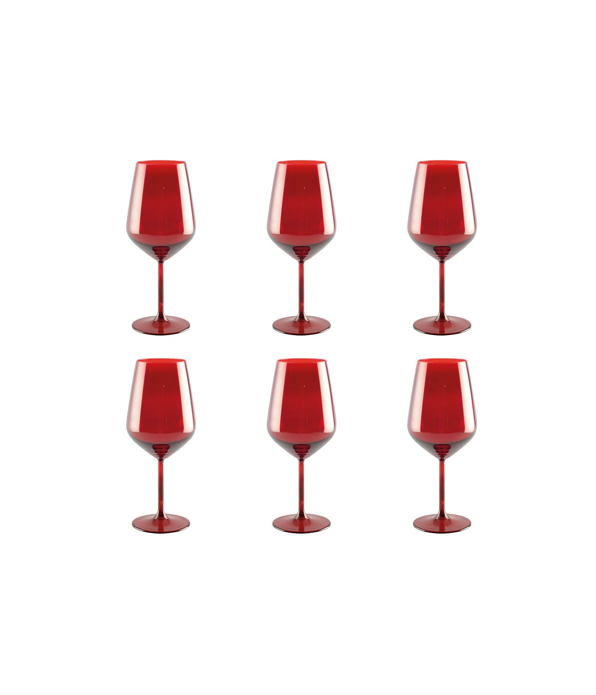 Verres à vin rouge - lot de 6