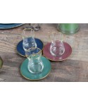 Elegant tea cups & saucers – set of 6