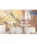 Verres à vin arabesque - lot de 6