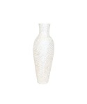 Vase blanc nacré h70cm