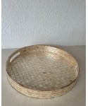 Pearl white tray 40x40x5cm