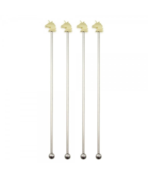 Mélangeurs licornes dorés - lot de 4 