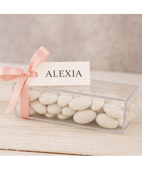 Boîte rectangulaire 3x3x12cm