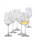 Set de 6 verres à vin 350ml tempo