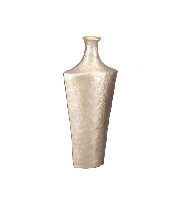 Vase sable en aluminium 20x10x50cm