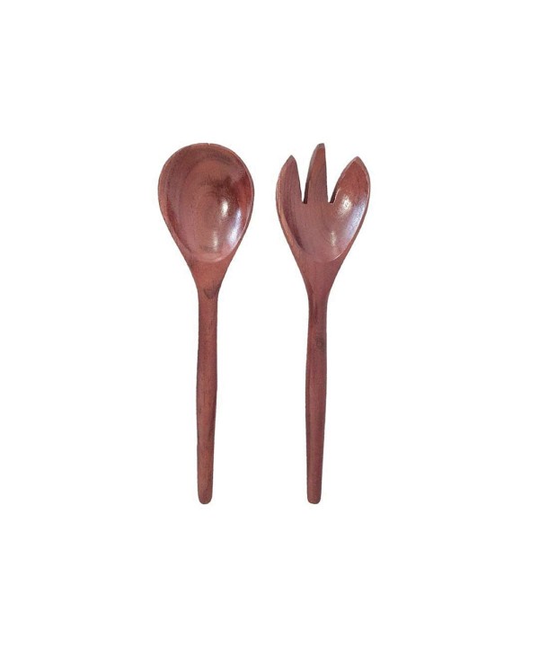 Wooden salad servers